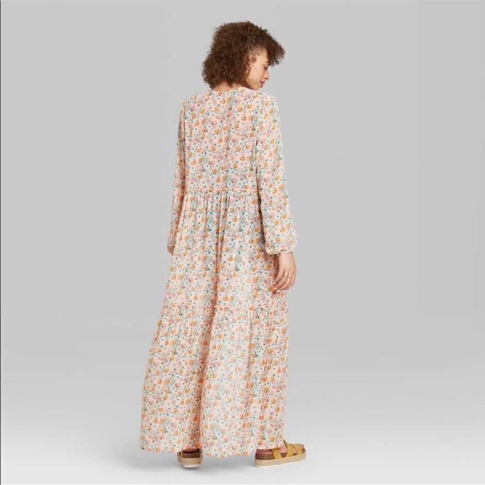Wild Fable Floral Kimono Wrap - Picture 2 of 3